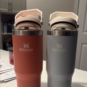 Stanley ice flow flip straw water bottles - 30 oz - set of 2